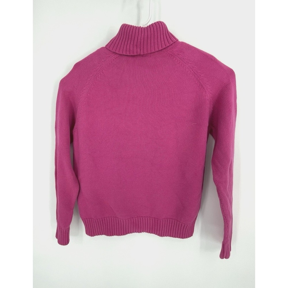 Jean Pierre Sweater Womens XL Pink Turtleneck Cozy‎ Comfort Preppy Casual
